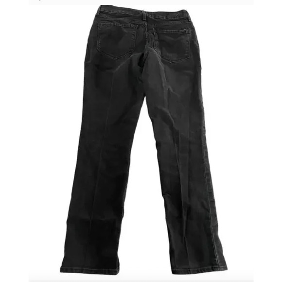 Levi's Jeans Womens 8/29 Black Bold Curve Mid Rise Straight Leg Stretch Denim - Picture 3 of 7